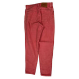 Made In USA Levis Jeans - 30W 28L Red Cotton