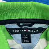 Age 8-10 Tommy Hilfiger Striped Polo Shirt - Small Multicoloured Cotton