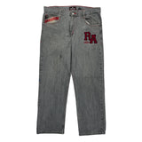 Red Ape Hip Hop Jeans - 36W 30L Red Cotton