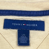 Tommy Hilfiger Long Sleeve T-Shirt - Large Yellow Cotton