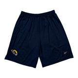 Los Angeles Rams Nike Sport Shorts - Mediumw 9L Navy Polyester