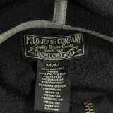 Polo Jeans Company Ralph Lauren Hoodie - Medium Black Cotton Blend