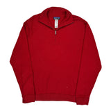 Patagonia 1/4 Zip - Large Red Nylon