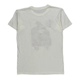 Fan House Graphic T-Shirt - Large White Cotton