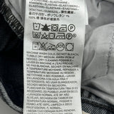 501 Levis Jeans - 24W UK 6 Grey Cotton