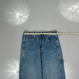 Unbranded Carpenter Jeans - 30W 32L Blue Cotton