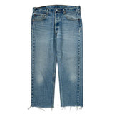 Levis 501 Jeans - 34W 29L Light Wash Denim