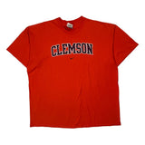 Clemson Nike College T-Shirt - 2XL Orange Cotton