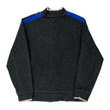 Age 7 Polo By Ralph Lauren Zip Up - Medium Blue Cotton