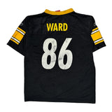 Age 14-16 Pittsburgh Steelers Reebok Football Football Jersey - Large Black Polyester