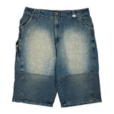 Phat Farm Denim Shorts - 36W 13L Blue Denim