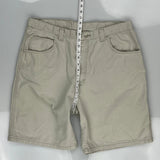 Unbranded Cargo Shorts - 36W 10L White Cotton