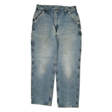 Carhartt Carpenter Jeans - 33W 30L Light Wash Cotton