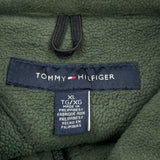 Tommy Hilfiger Fleece Jacket - XL Green Polyester
