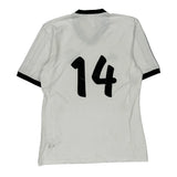 Mistral De Sherbrooke Adidas Football Shirt - Medium White Polyester