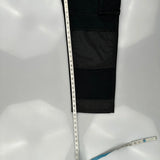 Unbranded Double Knee Cargo Trousers - 36W 30L Black Cotton