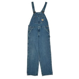 Carhartt Overalls - 36W 32L Blue Cotton