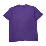 Anaheim Ducks Nhl Graphic T-Shirt - Large Purple Cotton