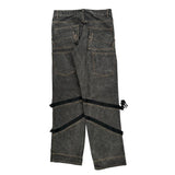 Einstein Cargo Jeans - 30W 30L Grey Cotton