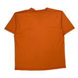 Tommy Hilfiger Graphic T-Shirt - XL Orange Cotton
