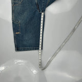 Levis Cargo Denim Shorts - 28W UK 8 Blue Denim