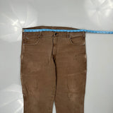 Carhartt Carpenter Pants - 36W 29L Brown Cotton