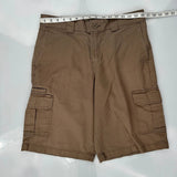 Dickies Cargo Shorts - 32W 10L Brown Cotton