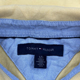 Tommy Hilfiger Polo Shirt - Large Yellow Cotton