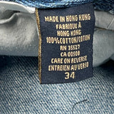 Francois Girbaud Hip Hop Denim Shorts - 34W 12L Light Wash Cotton