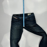 Diesel Studded Matic Jeans - 32W UK 10 Dark Wash Denim