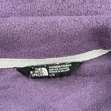 The North Face Fleece Jacket - Large Purple Polyester