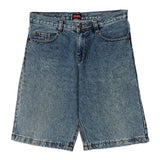 Unbranded Denim Shorts - 32W 8L Acid Wash Denim