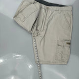 Wrangler Cargo Shorts - 36W 9L Beige Cotton