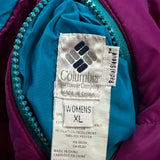 Columbia Windbreaker - XL Blue Nylon