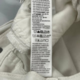 Levis Denim Shorts - 28W UK 8 White Cotton