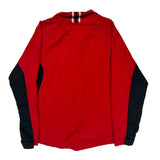 Wisconsin Adidas Track Jacket - Medium Red Polyester