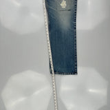 Levis 517 Boot Cut Jeans - 33W 30L Blue Cotton