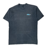 Single Stitch No Fear Graphic T-Shirt - Large Gray Cotton