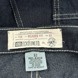 Ecko Unltd Denim Shorts - 34W 11L Dark Wash Cotton Blend