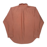 Ralph Lauren Checked Shirt - XL Orange Cotton
