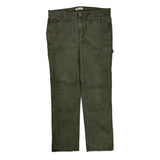Dickies Carpenter Pants - 34W 31L Green Cotton