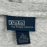 Polo By Ralph Lauren Long Sleeve T-Shirt - XL Grey Cotton
