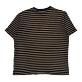 Carhartt Striped T-Shirt - XL Black Cotton