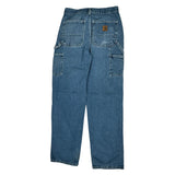 Carhartt Carpenter Jeans - 30W 34L Blue Cotton
