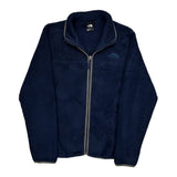 The North Face Fleece Jacket - Medium Navy Polyester
