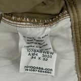 Wrangler Cargo Trousers - 34W 32L Khaki Cotton