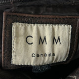 Cmm Leather Jacket - 2XL Brown Leather