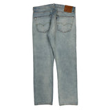 501 Levis Jeans - 35W 31L Light Wash Denim