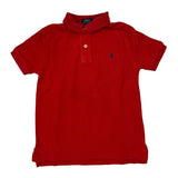 Age 7 Polo By Ralph Lauren Polo Shirt - Small Red Cotton