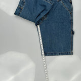 Levis Denim Shorts - 36W 11L Blue Cotton